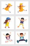插画小孩