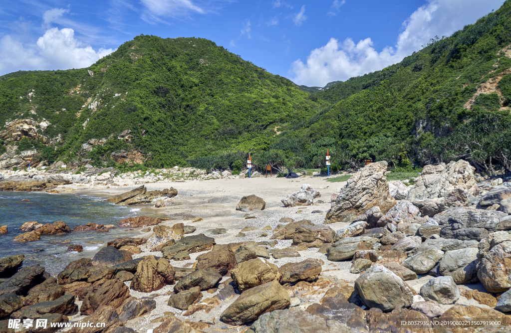 深圳大鹏东西涌海岸线