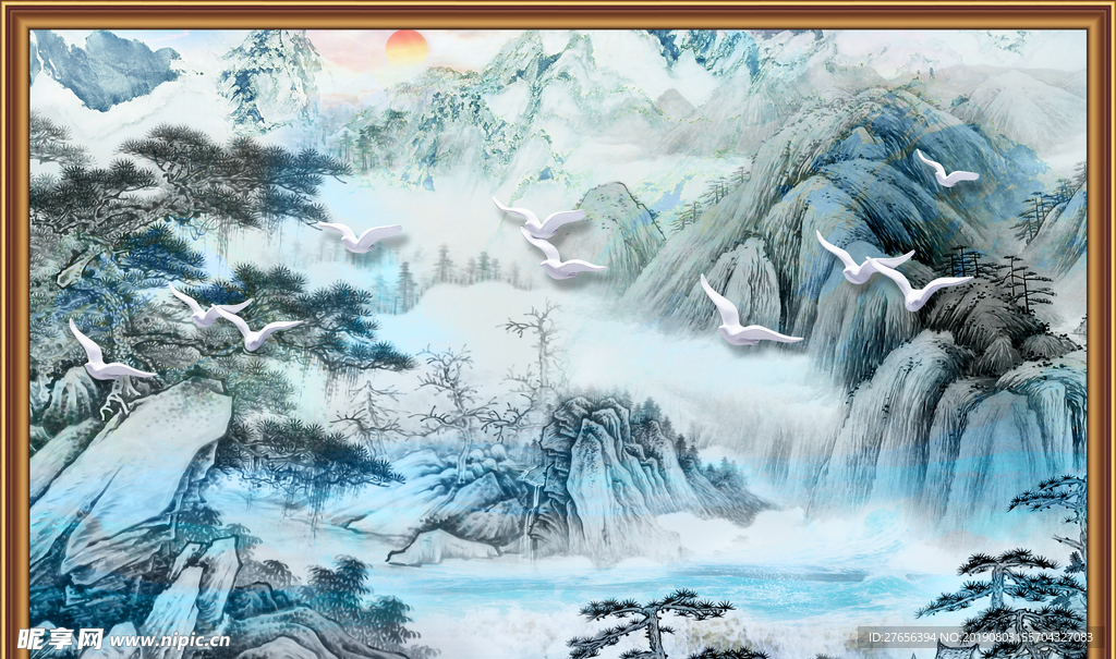 山水画