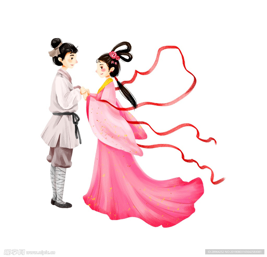 牛郎织女插画