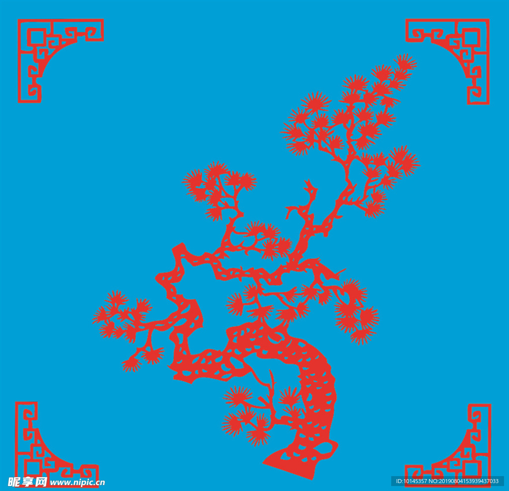 竹子剪纸