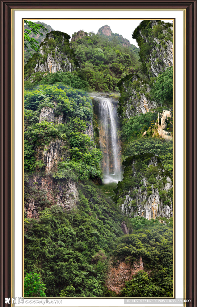 玄关山水
