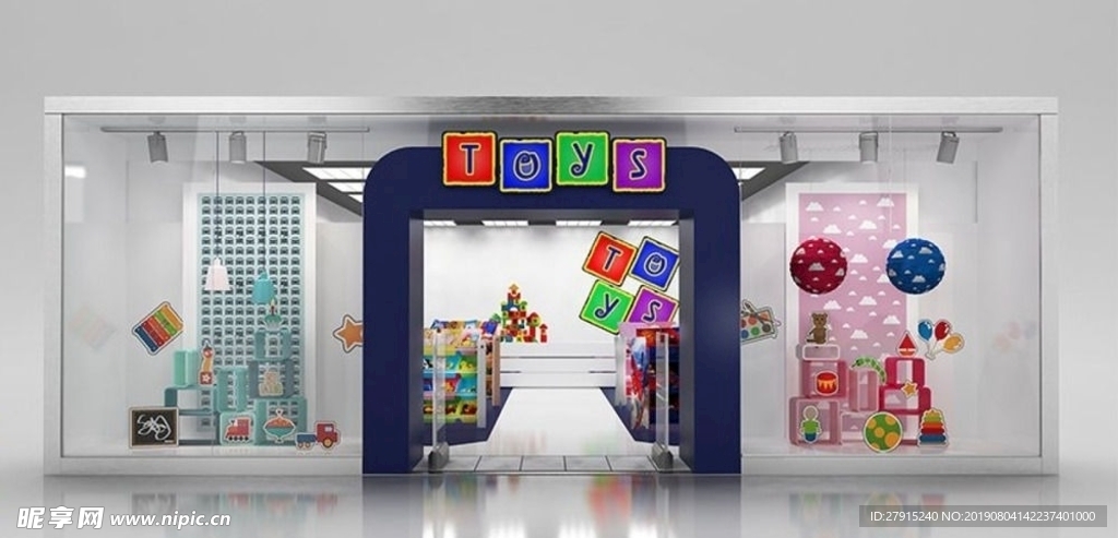 儿童玩具店3D模型