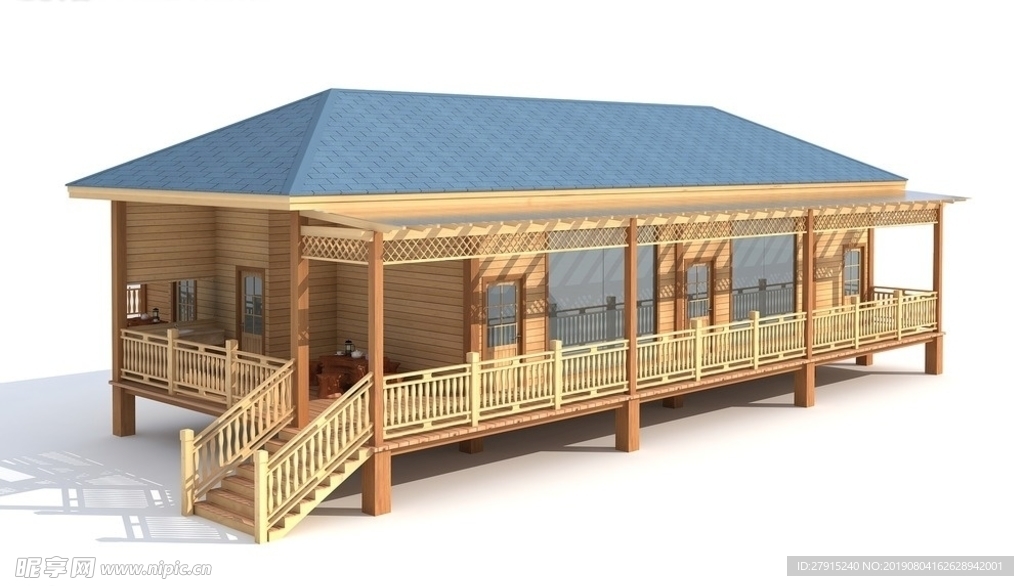 木屋3d模型