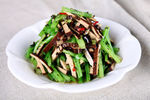 榄菜香芹拌豆干