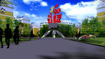 雕塑设计 模型 效果图 社会
