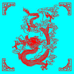 龙剪纸