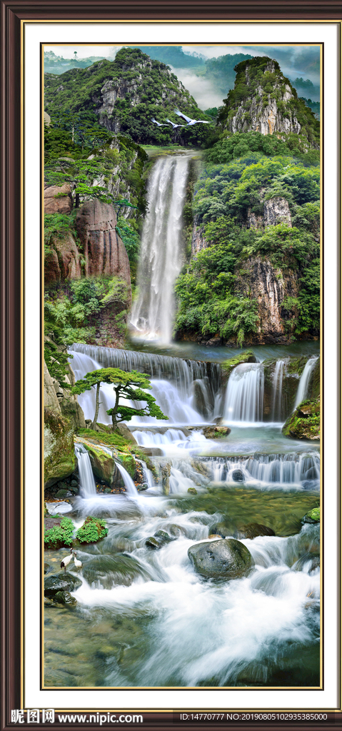 玄关山水画