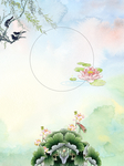 水彩中国风