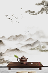 中国风山脉