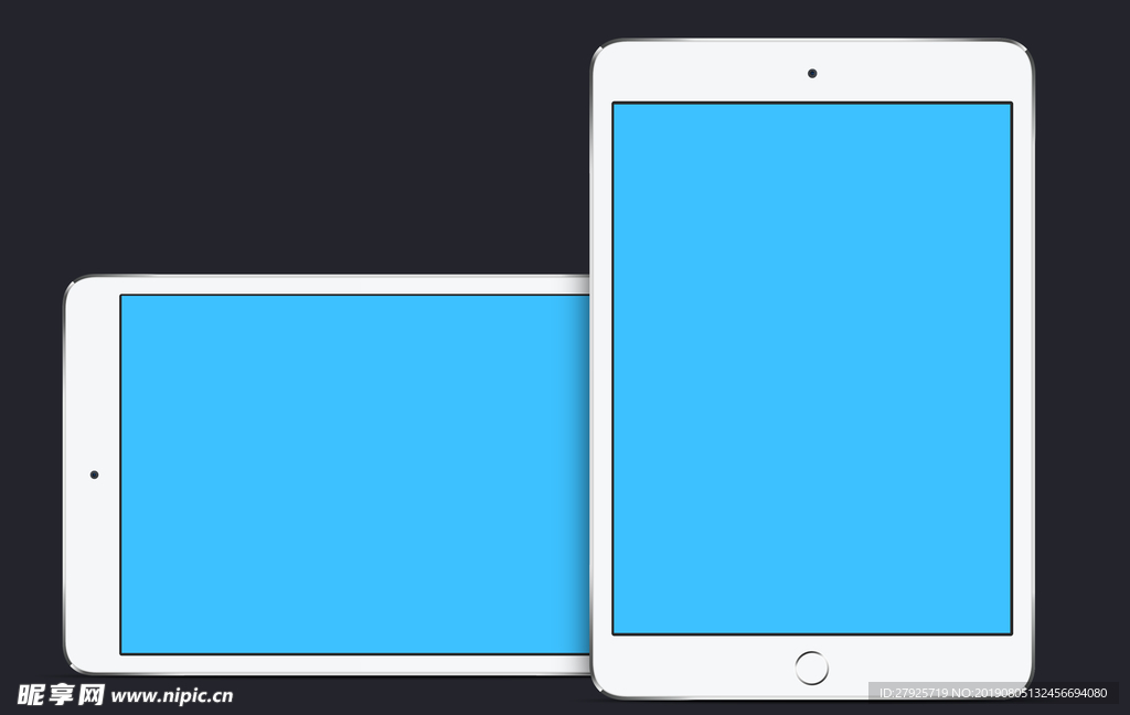 苹果平板电脑 样机 PSD 分