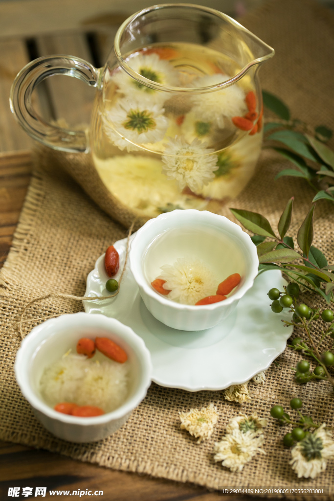枸杞菊花茶