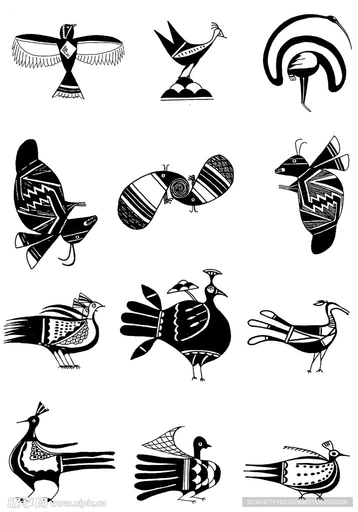 古典装饰花纹