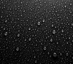 黑色露水露珠雨水背景