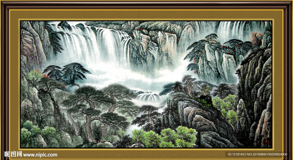 山水画