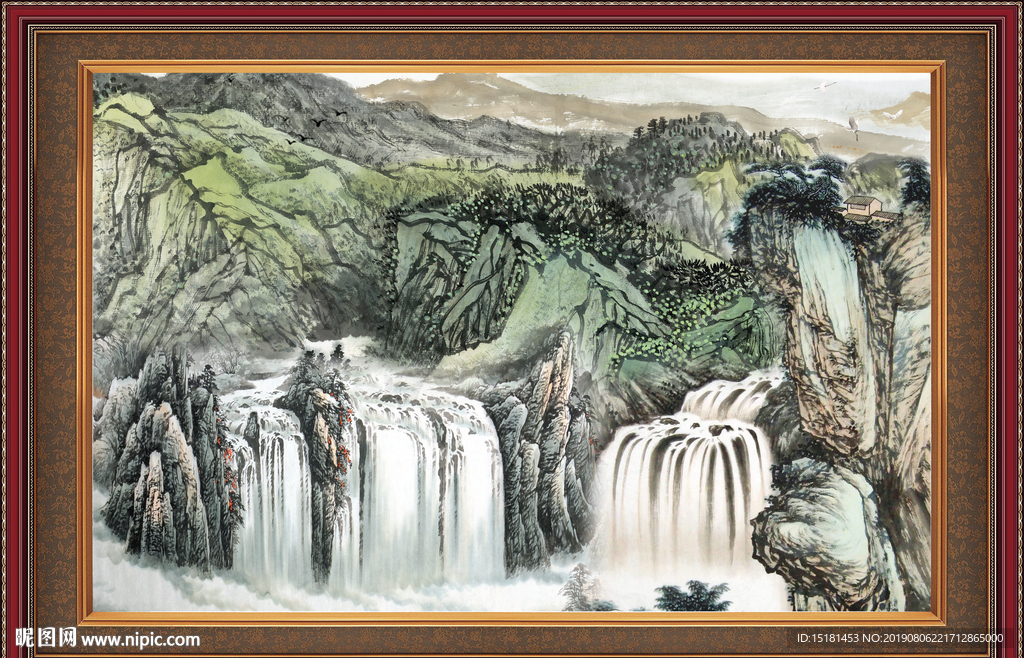 聚宝盆山水