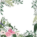 花卉边框