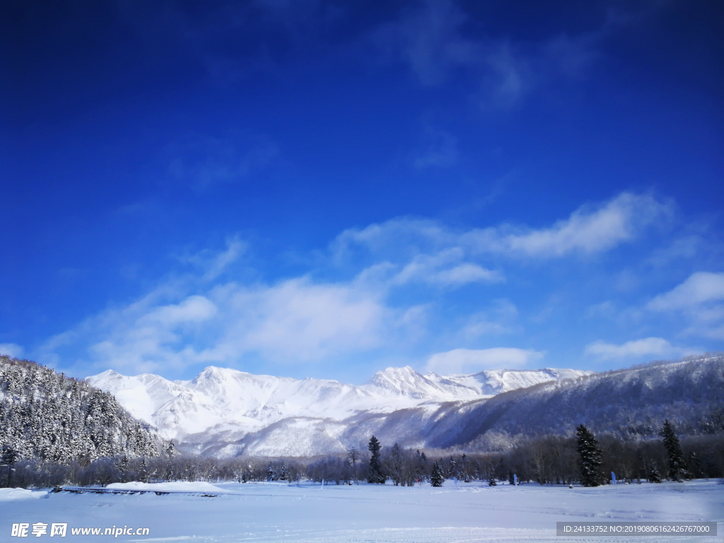 长白山的雪