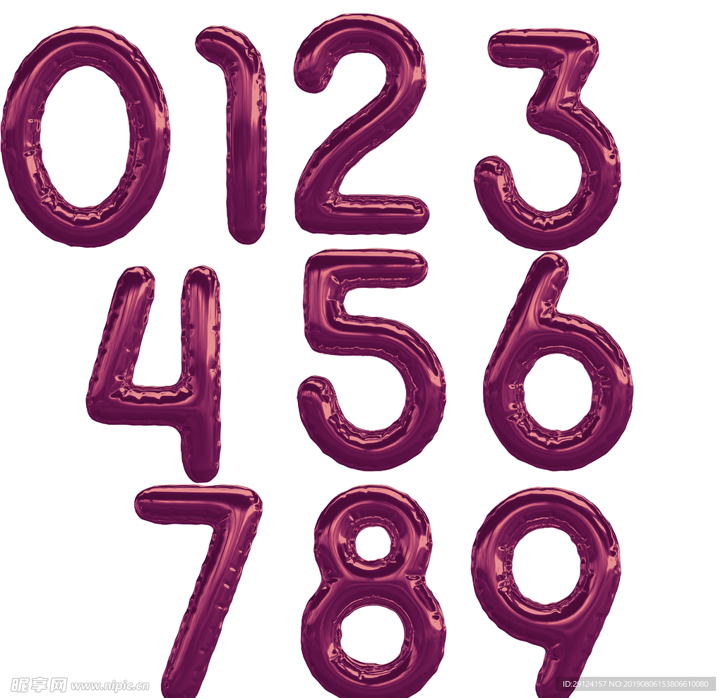 气球数字