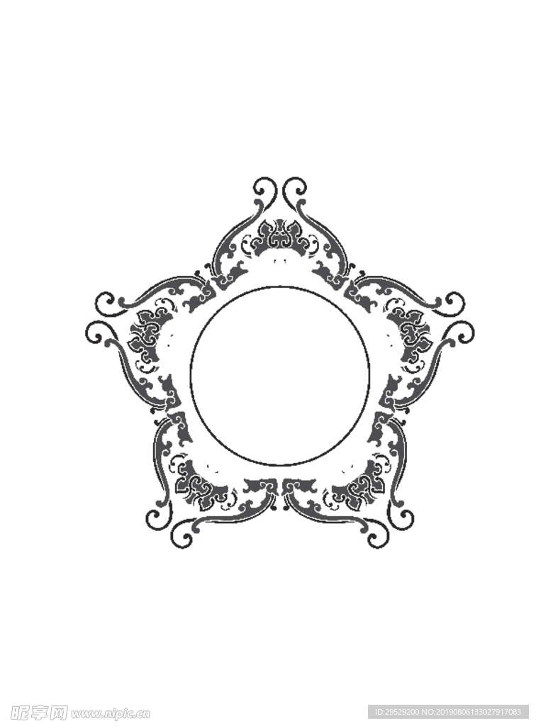 非矢量花纹