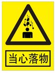 当心落物