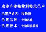 扶贫示范户 标牌