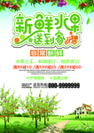 新鲜水果送到家海报