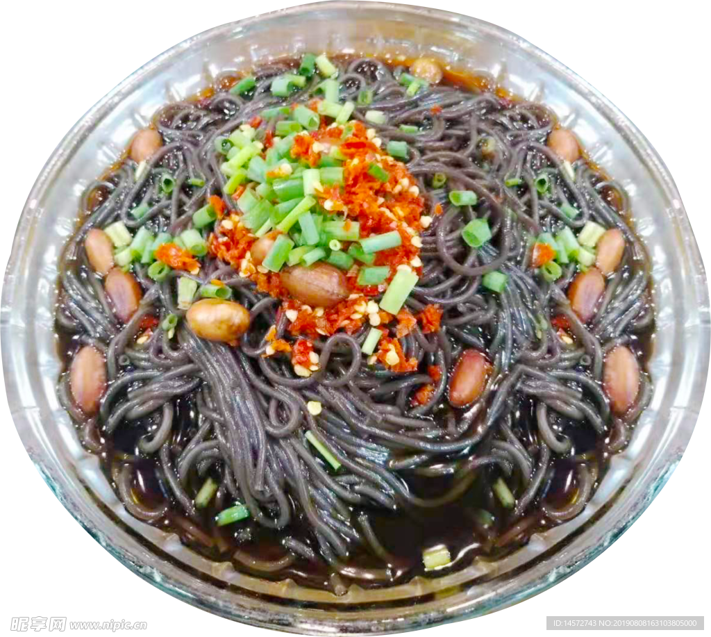 醋泡粉丝摄影图