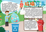 垃圾分类小报