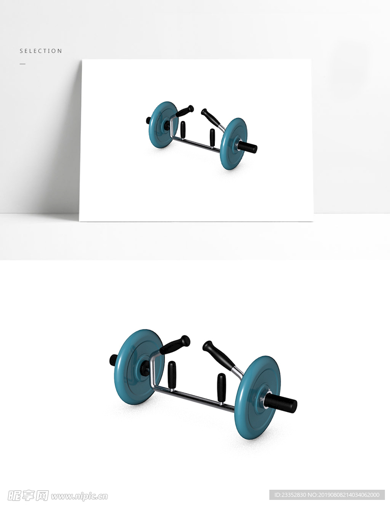 3D运动健身器材C4D模型