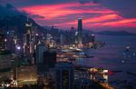 城市的夜景