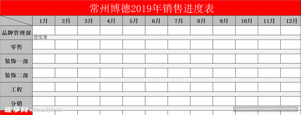 销售展板