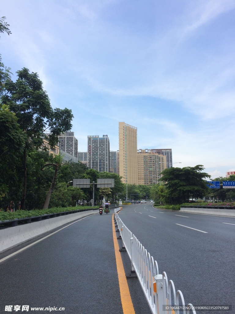 松岗的风景