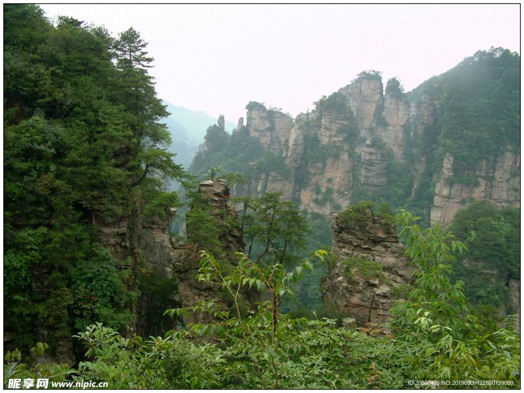 山林 大山 树林 郊区 蓝天