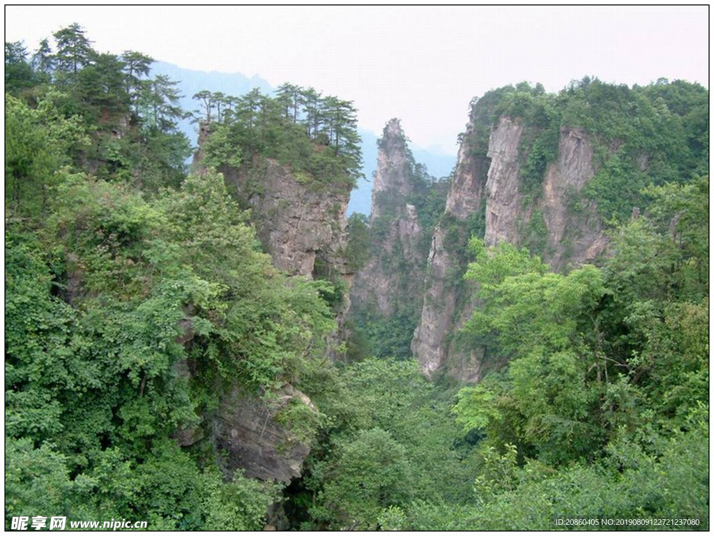 山林 大山 树林 郊区 蓝天