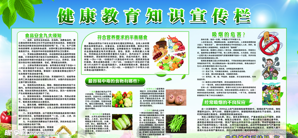 健康教育知识宣传栏