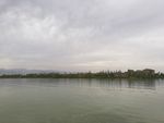 沙湖景  风景 湖景  沙漠