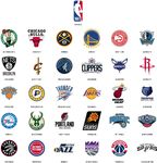 NBA各队矢量标志Logo