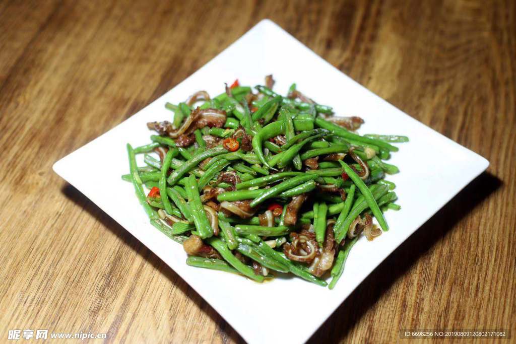 四季豆脆骨
