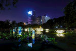 深圳洪湖公园夜景