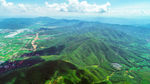 大山  绿色大山  航拍大山