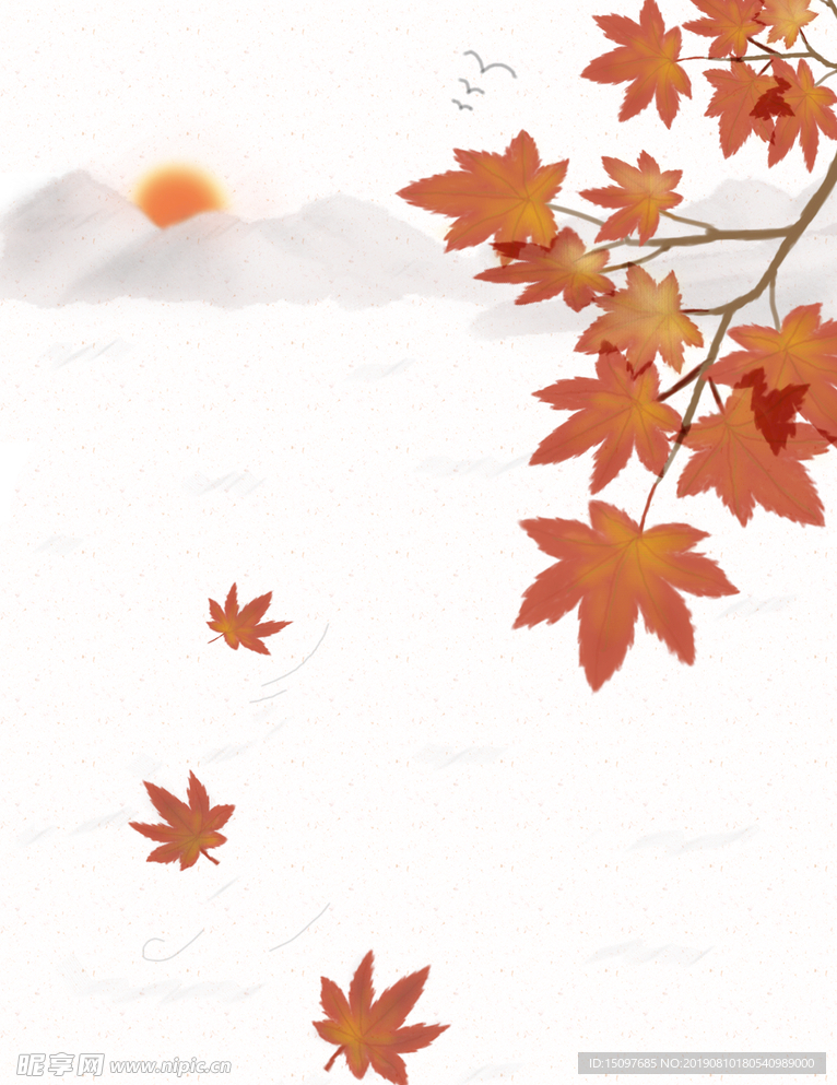 枫叶背景
