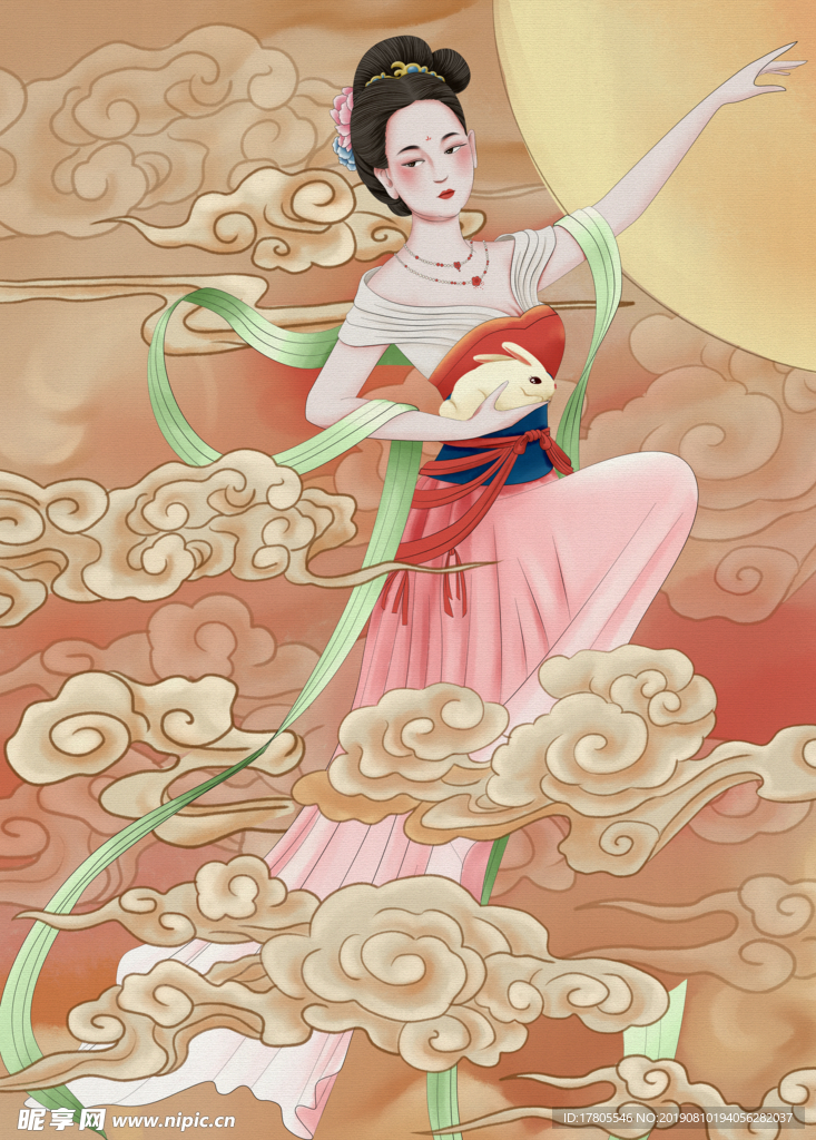 中秋节海报 中秋节素材 中秋节