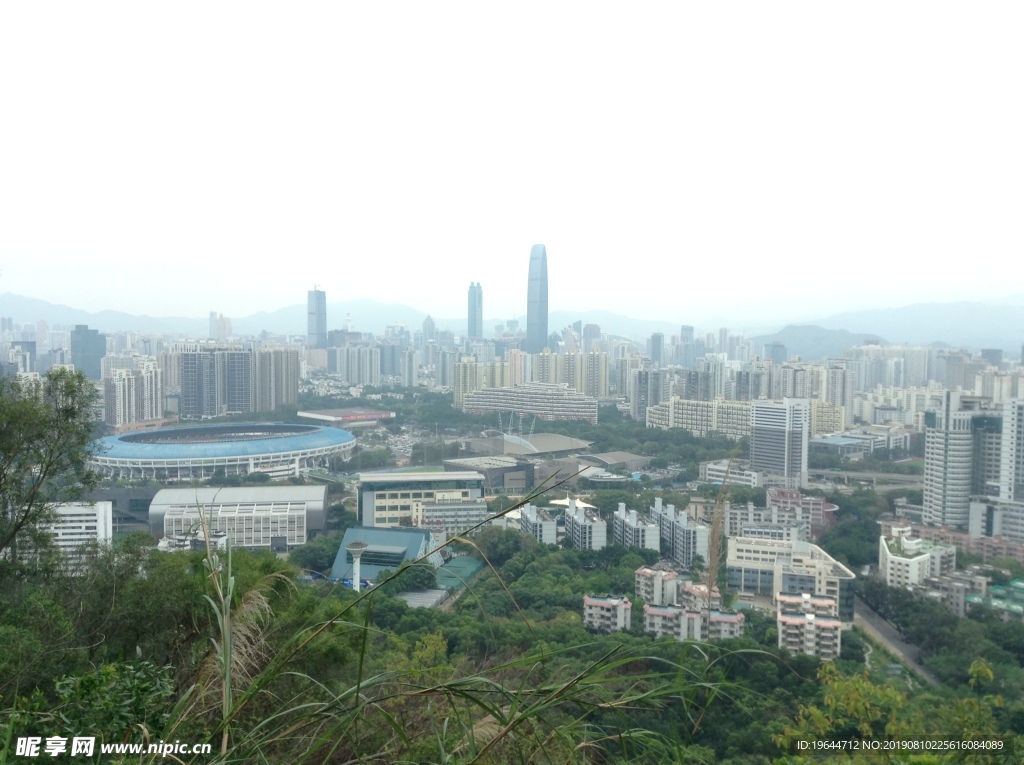 笔架山下的风景
