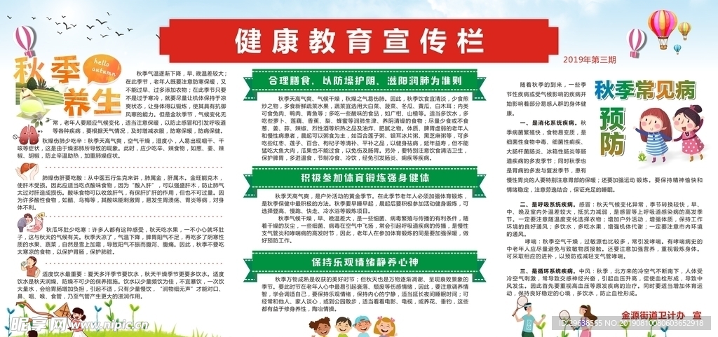 健康教育宣传栏