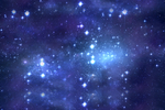 星空背景墙装饰画psd素材