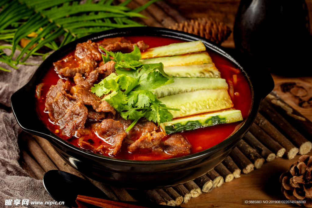 牛肉砂锅