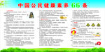 中国公民健康素养66条