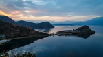 湖中小岛