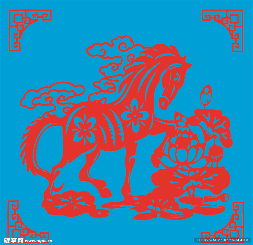马剪纸